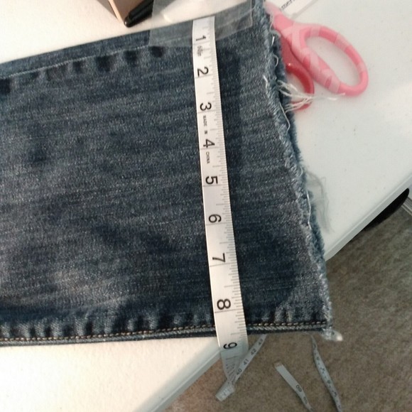 KUT from the Kloth FARRAH Baby BootCut Women's Jeans Size 8 Distressed Raw Hem - Picture 11 of 11